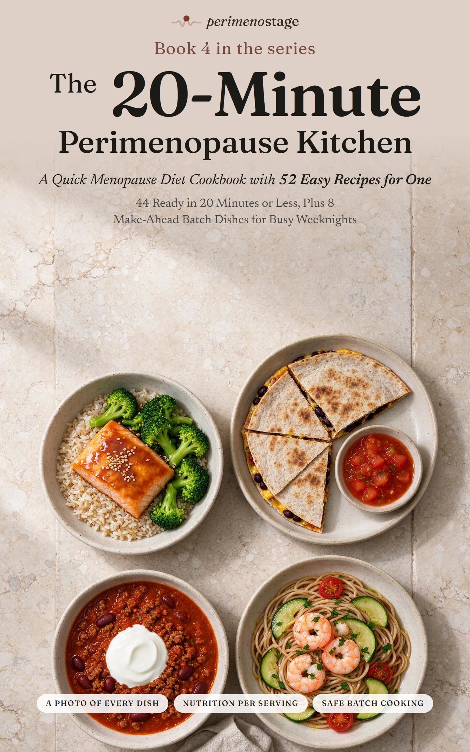 Cover of The 20-Minute Perimenopause Kitchen