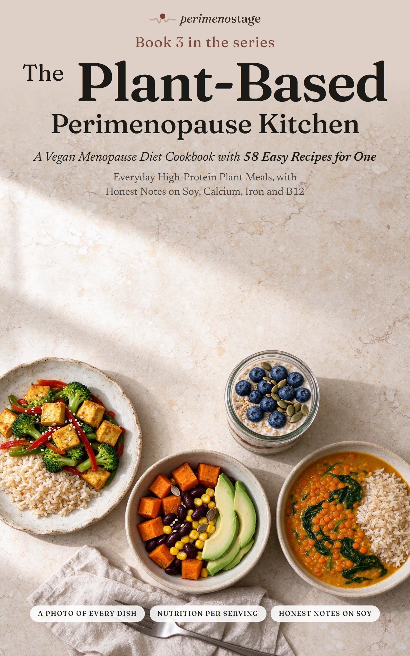 Cover of The Plant-Based Perimenopause Kitchen